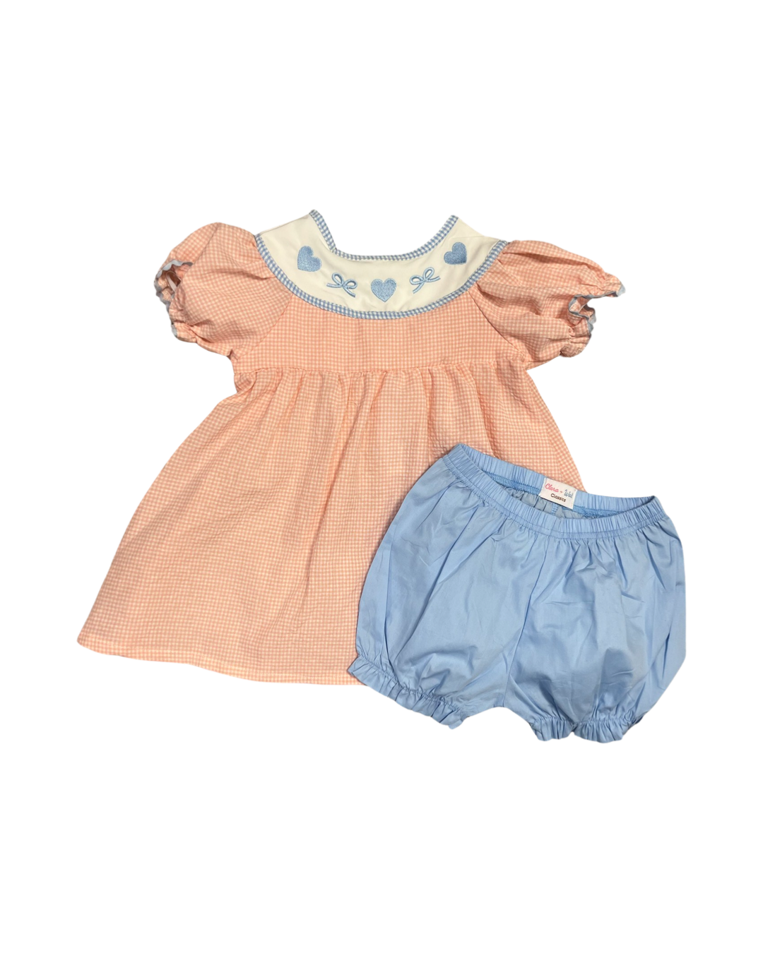 Heart And Bow Bloomer Set
