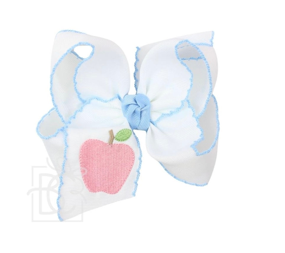 Apple Back To School Bow