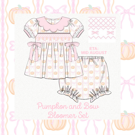 *PRE ORDER* Bow + Pumpkin set